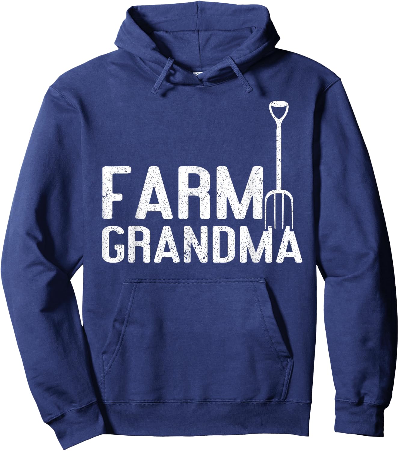 Farm Grandma | Local Farm Lover Funny Farmer Grandma Hoodie - Hoodie | Navy