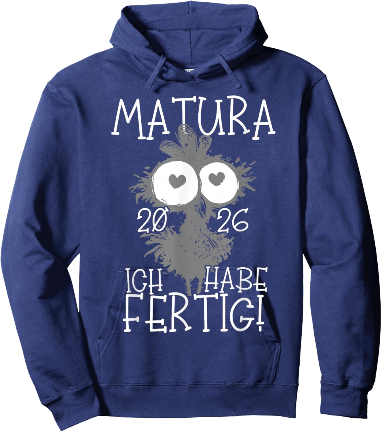 Matura 2026 Ich Habe Fertig! | Maturant | Maturantin Hoodie - Hoodie | Navy