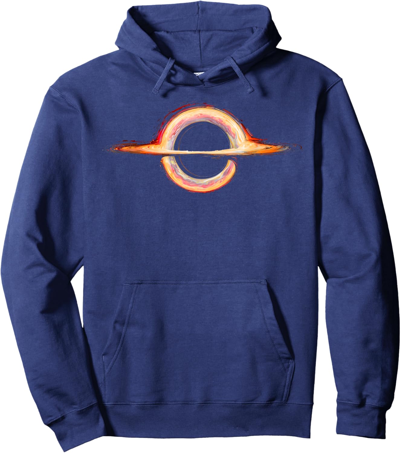 Van Gogh Universe Physics Astrophysicists Gift Black Hole Hoodie - Hoodie | Navy
