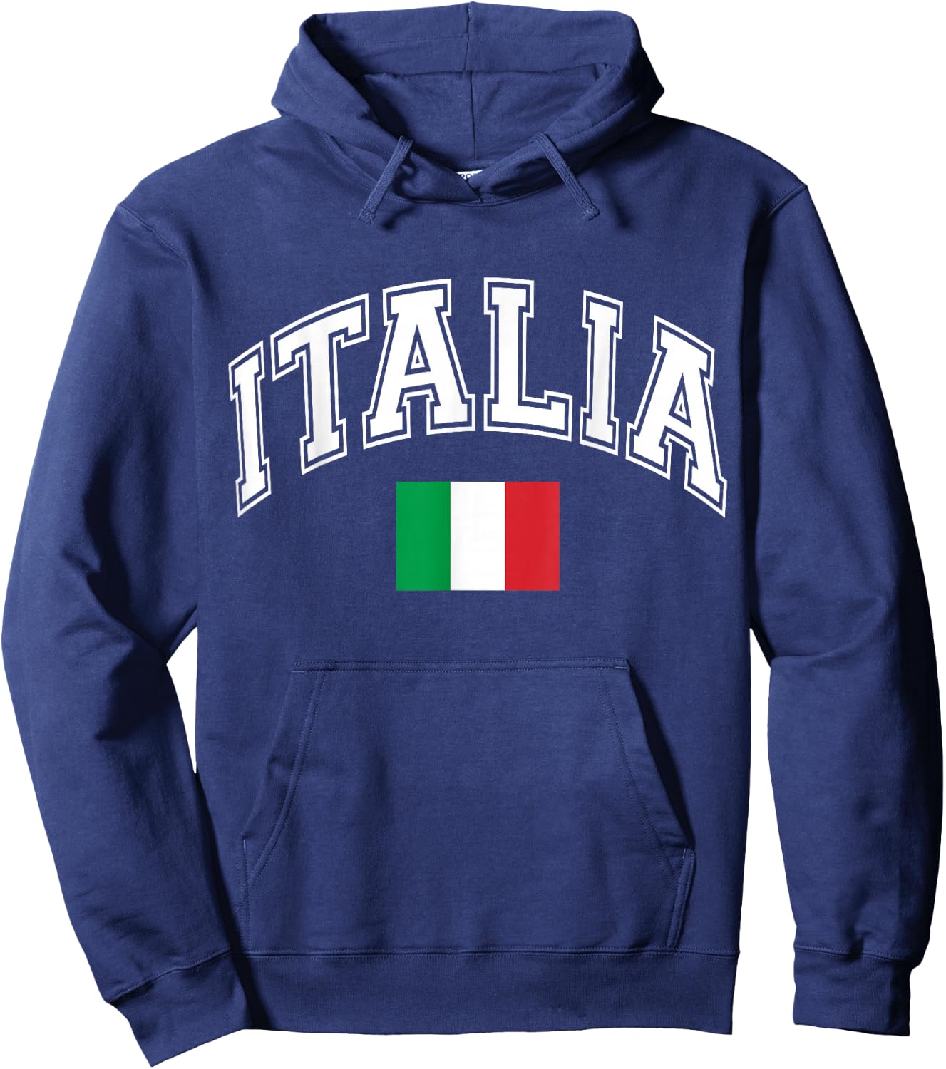 Italy Italian Flag Italia Hoodie - Hoodie | Navy