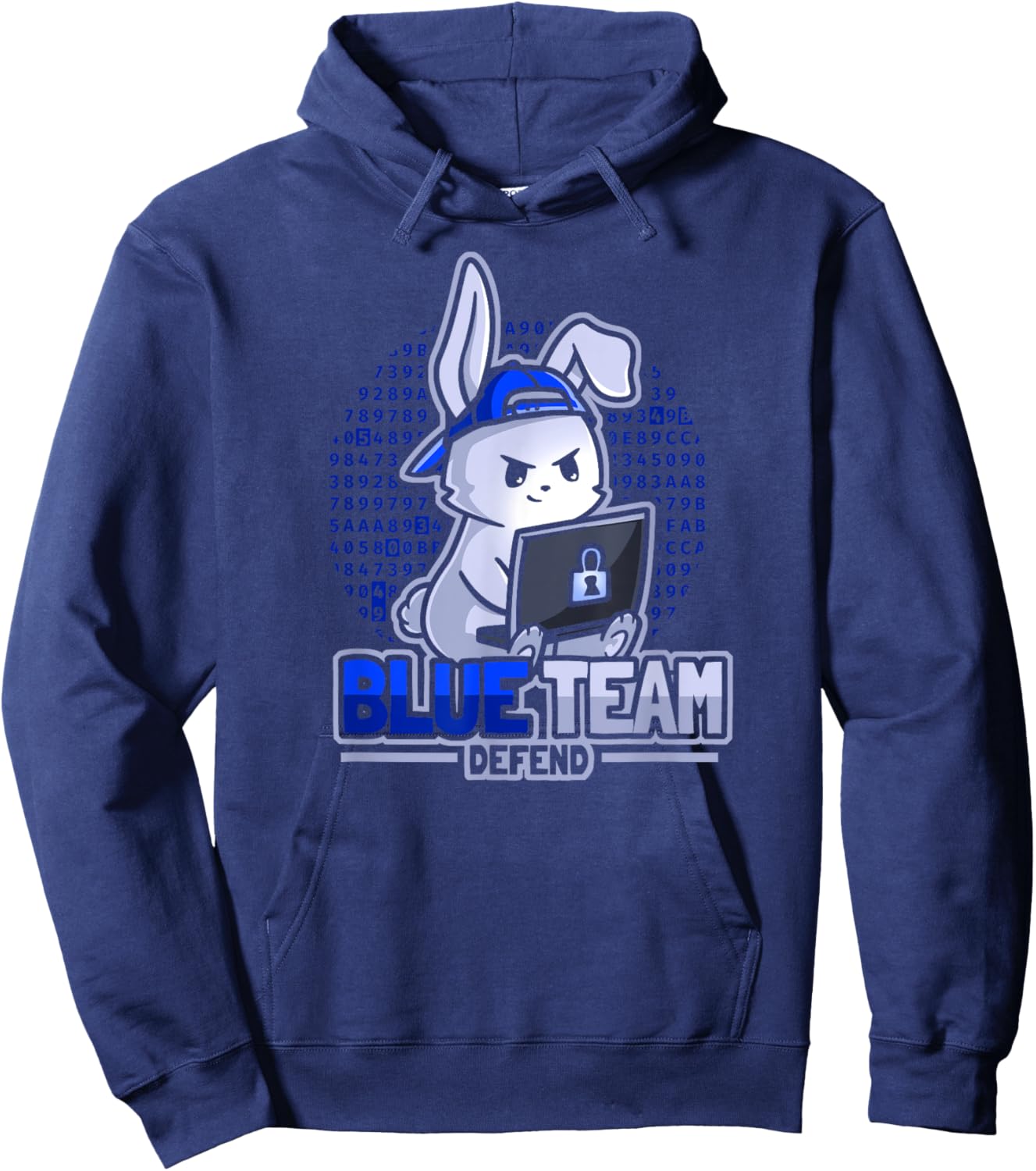Blue Team Member Cybersecurity - IT Security Hoodie - Hoodie | Navy