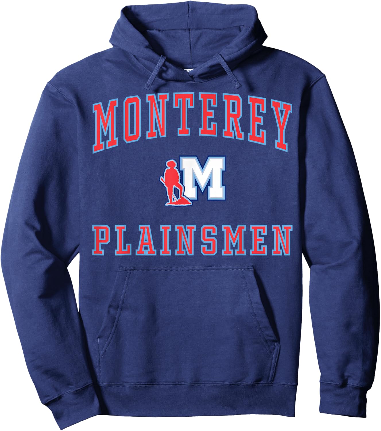 Monterey High School Plainsmen C1 Hoodie - Hoodie | Navy