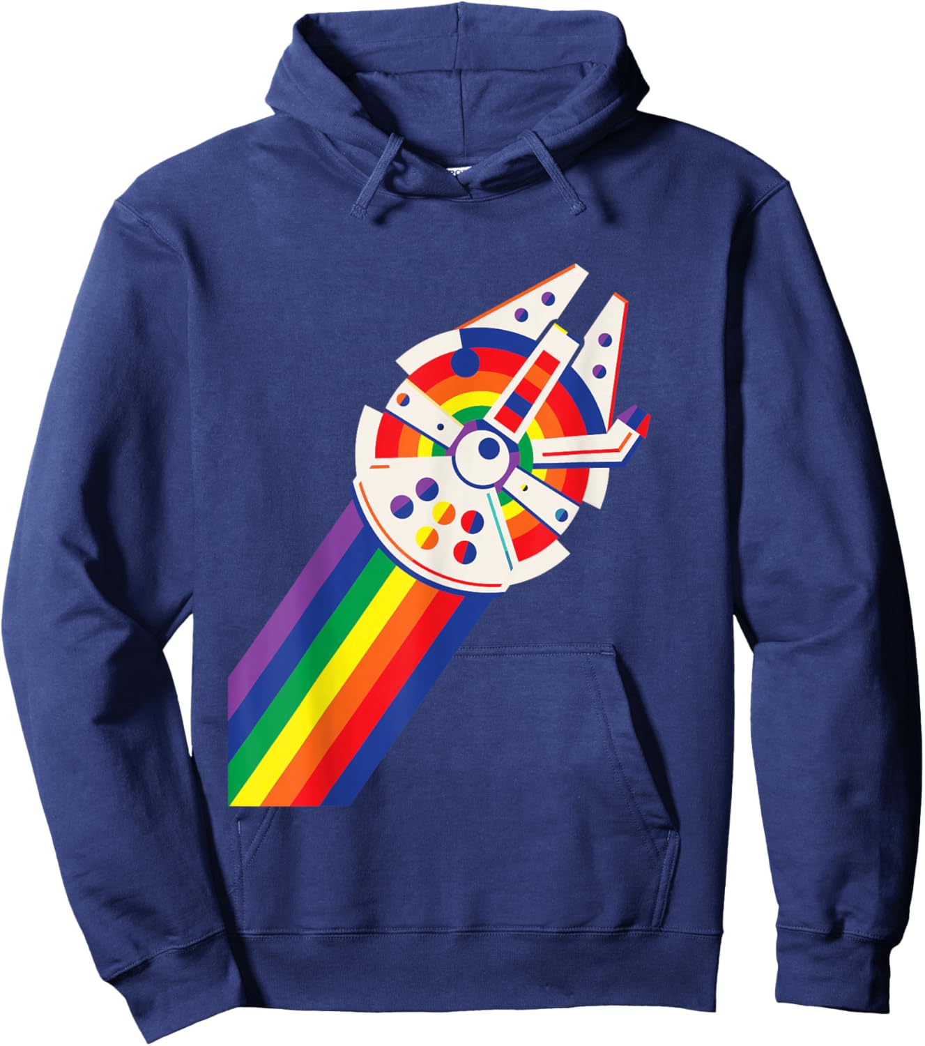 Faucon Millenium Rainbow de Star Wars Hoodie - Hoodie | Navy
