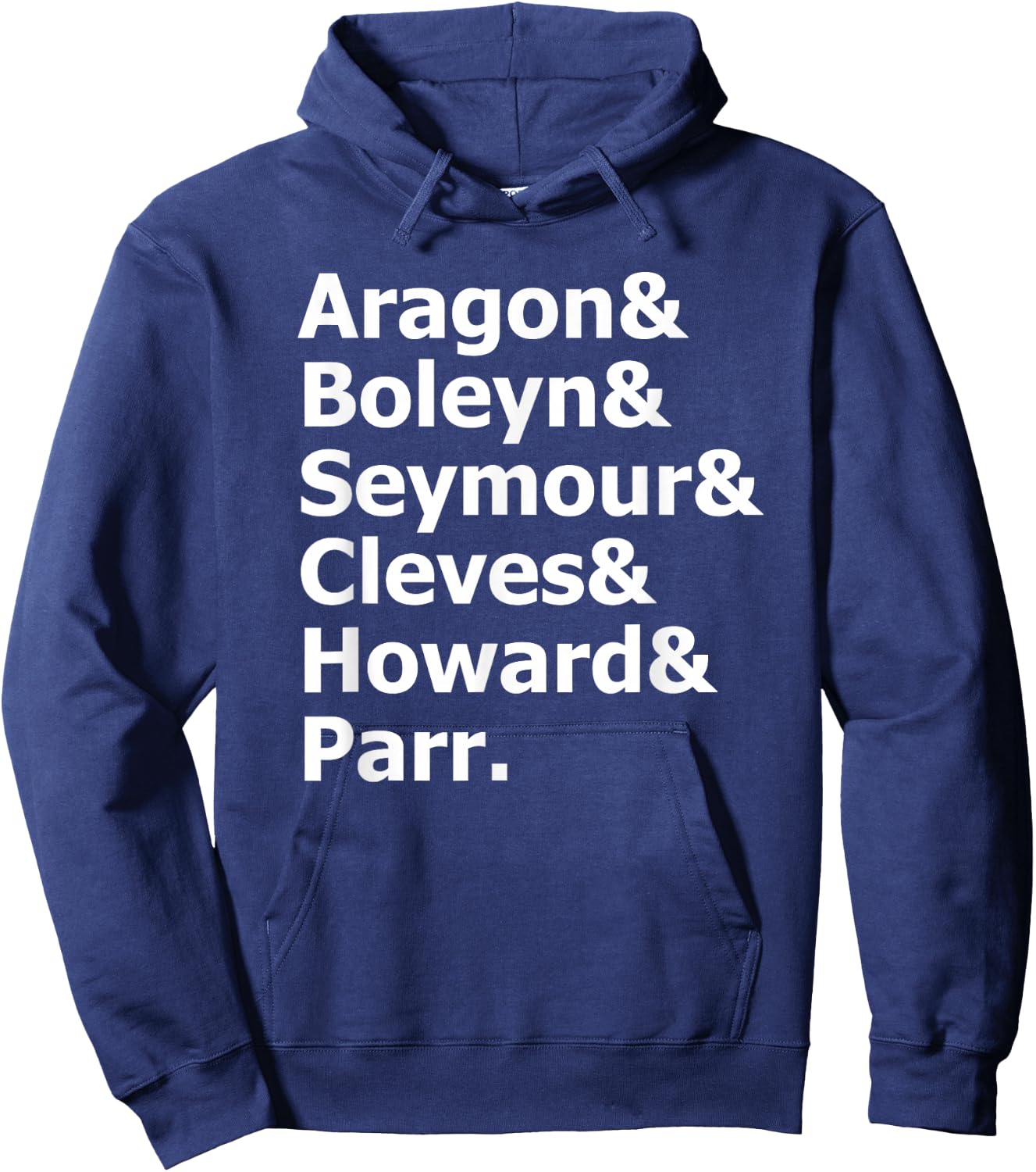 Six Wives of King Henry VIII Anne Boleyn Hoodie - Hoodie | Navy