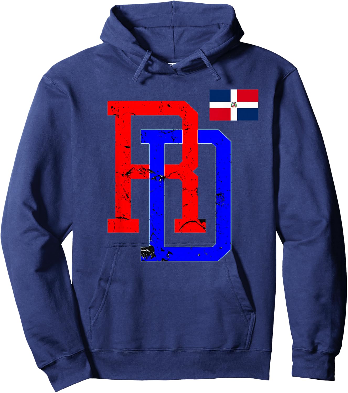 Dominican Republic RD Flag Pride-Dominican Cute Gifts Hoodie - Hoodie | Navy