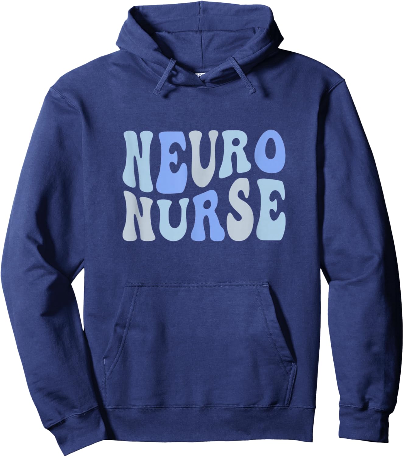 Groovy Neuro Trauma Icu Nurse Neurology Nurse Neuroscience Hoodie - Hoodie | Navy