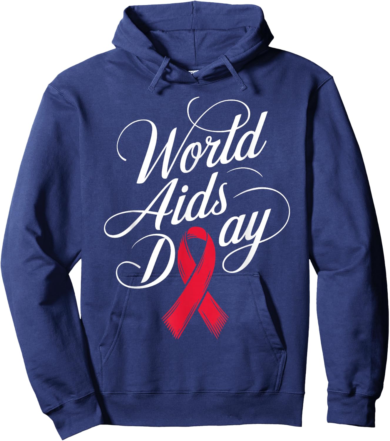 Aids Hiv Hoodie - Hoodie | Navy