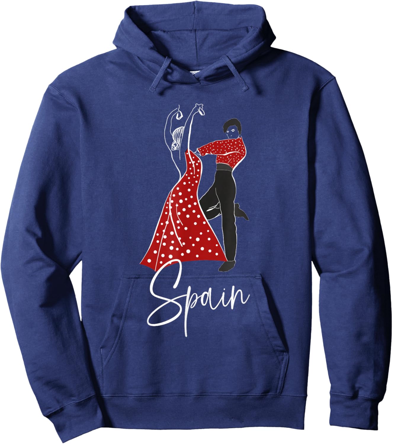 Spain Flamenco Hoodie - Hoodie | Navy