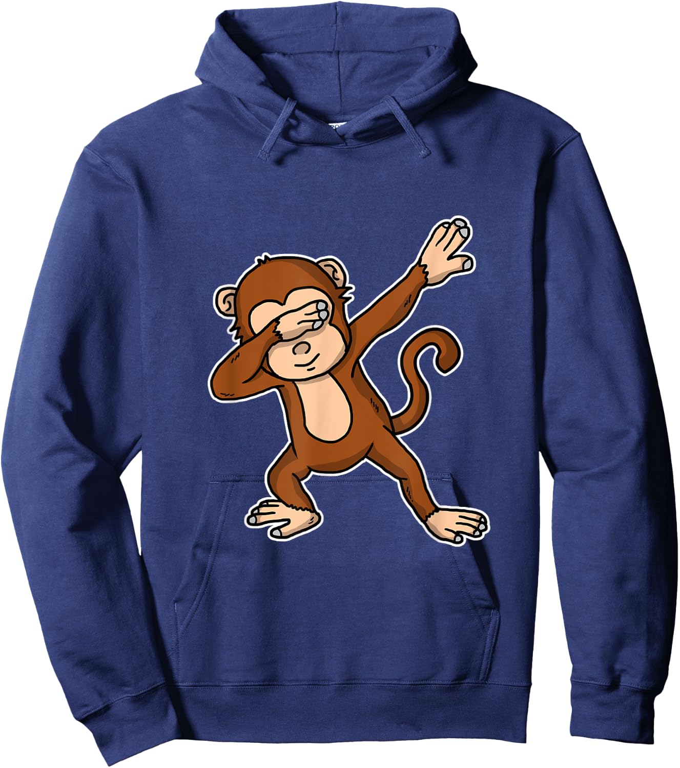 Funny Dabbing Monkey Dab Dance Cool Ape Lover Gift Hoodie - Hoodie | Navy