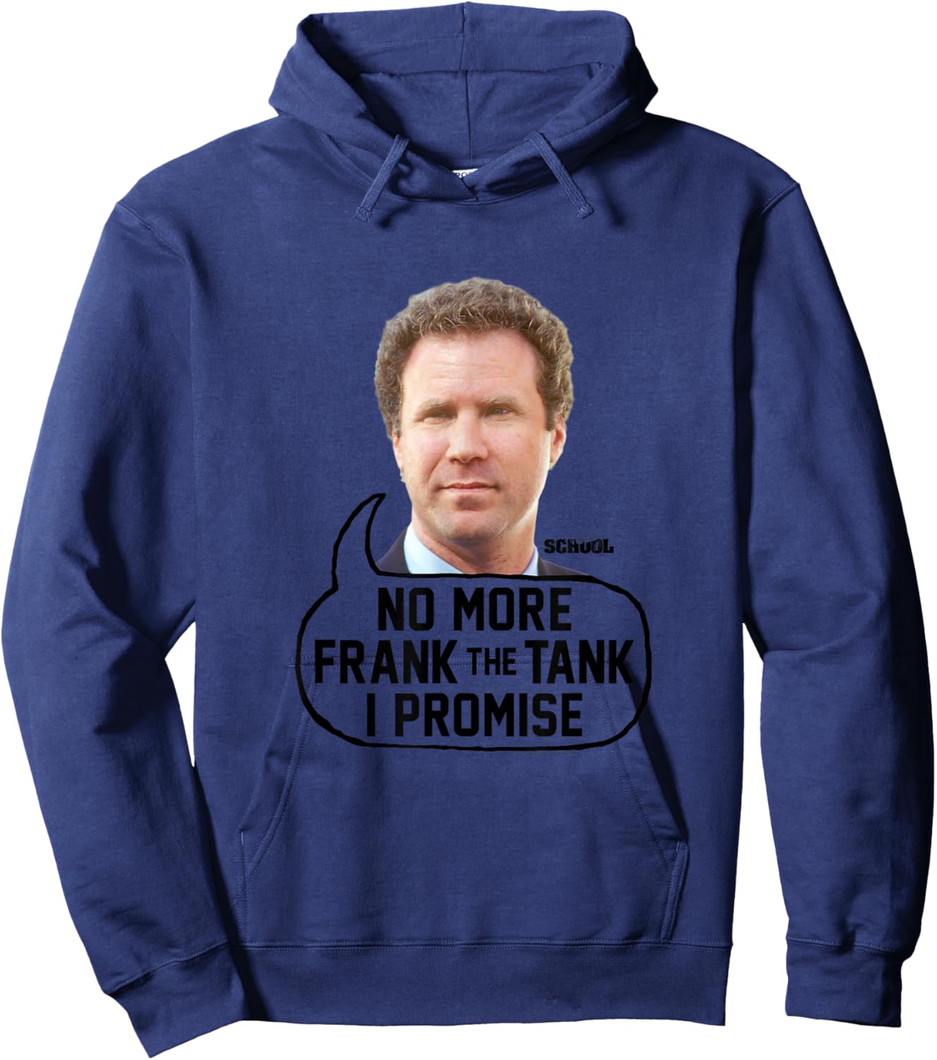 Old School I Promise No Frank The Tank Hoodie - Hoodie | Navy