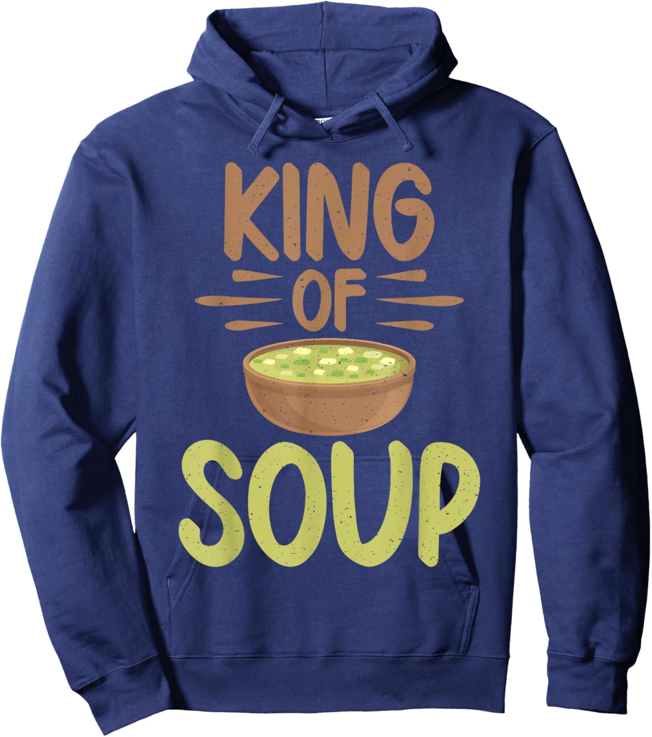 King of Soup Lover Hoodie - Hoodie | Navy