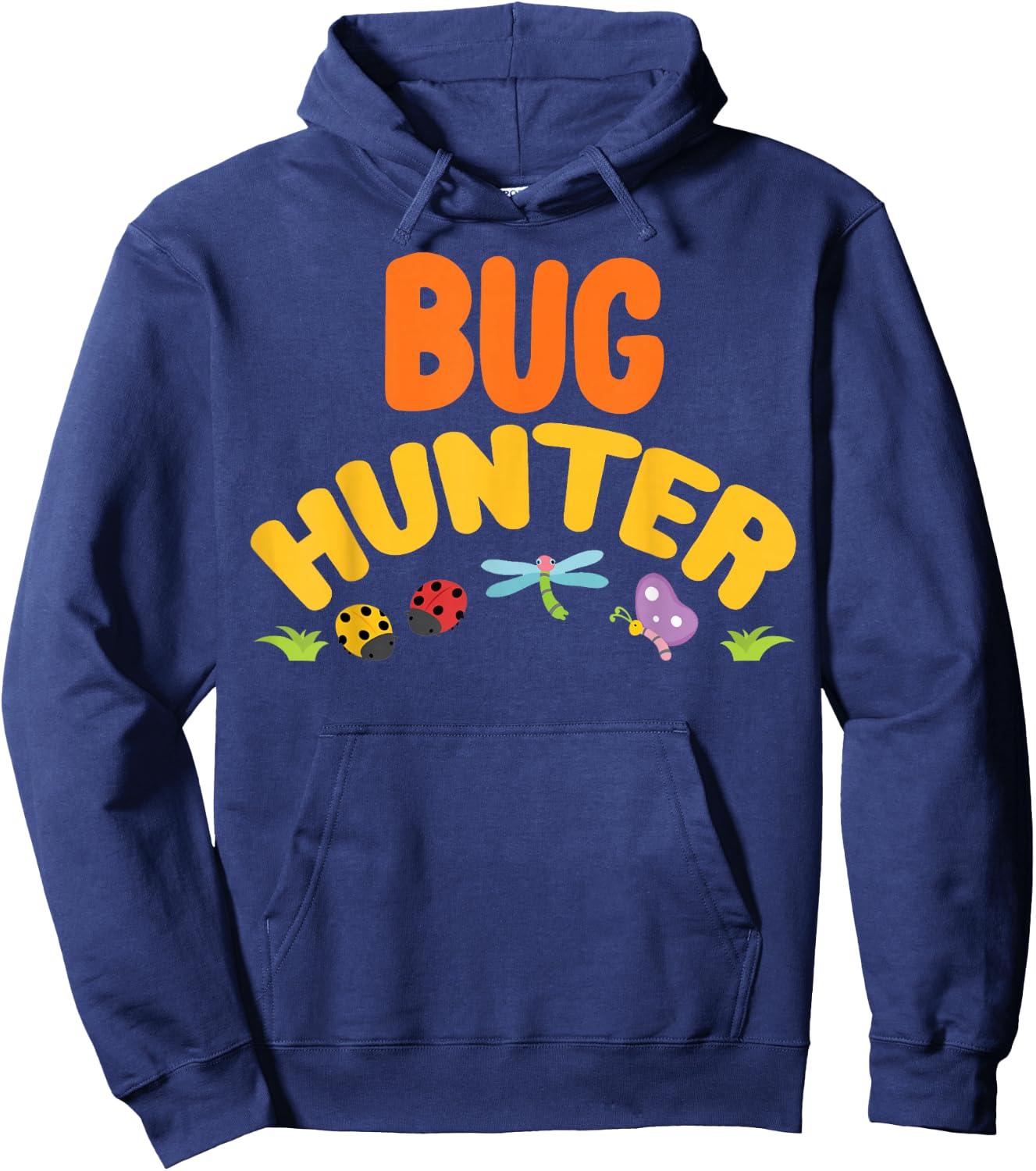 Bug Hunter Cool Little Animal Chaser Lover Kids Toddler Hoodie - Hoodie | Navy
