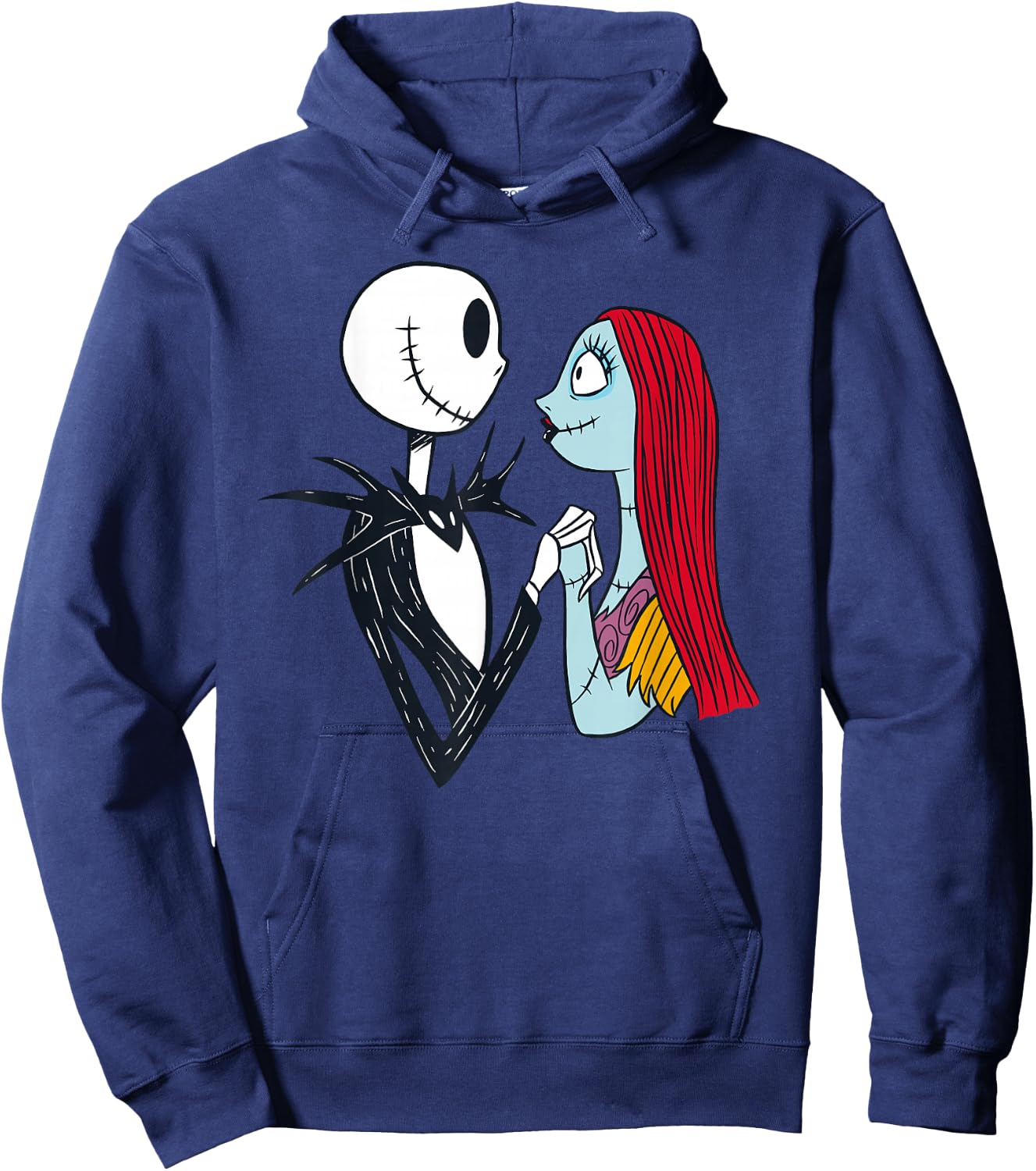 Disney The Nightmare Before Christmas Jack and Sally Hoodie - Hoodie | Navy