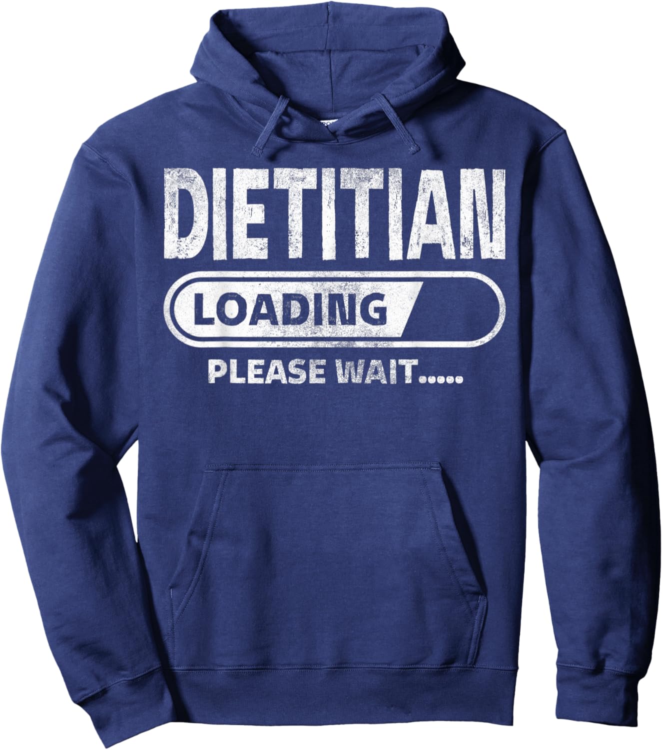 Dietitian Loading Medical School Gifts Future Dietitian Hoodie - Hoodie | Navy
