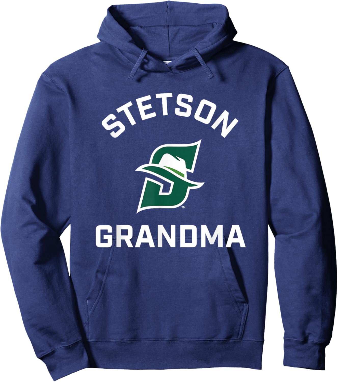Stetson University Hatters Arched Grandma Hoodie - Hoodie | Navy
