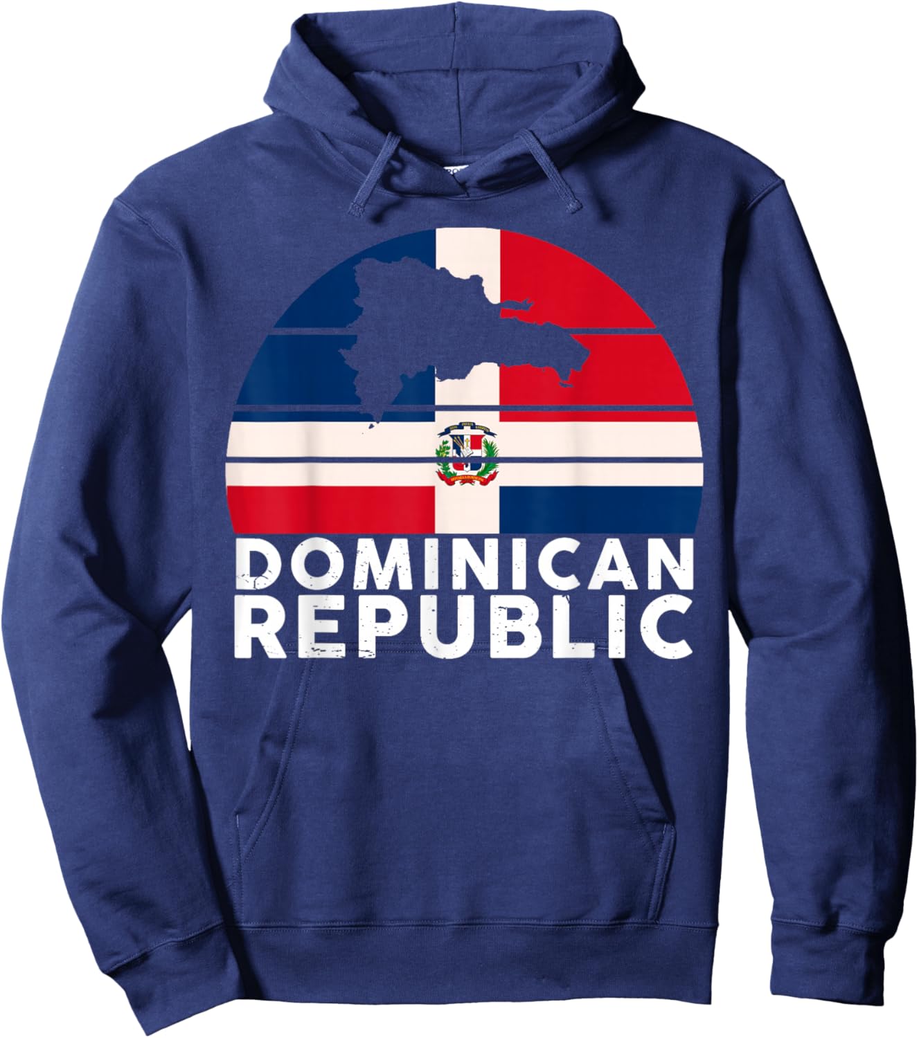Republic Dominican- Kids Toddler Dominicano Dominicana Hoodie - Hoodie | Navy
