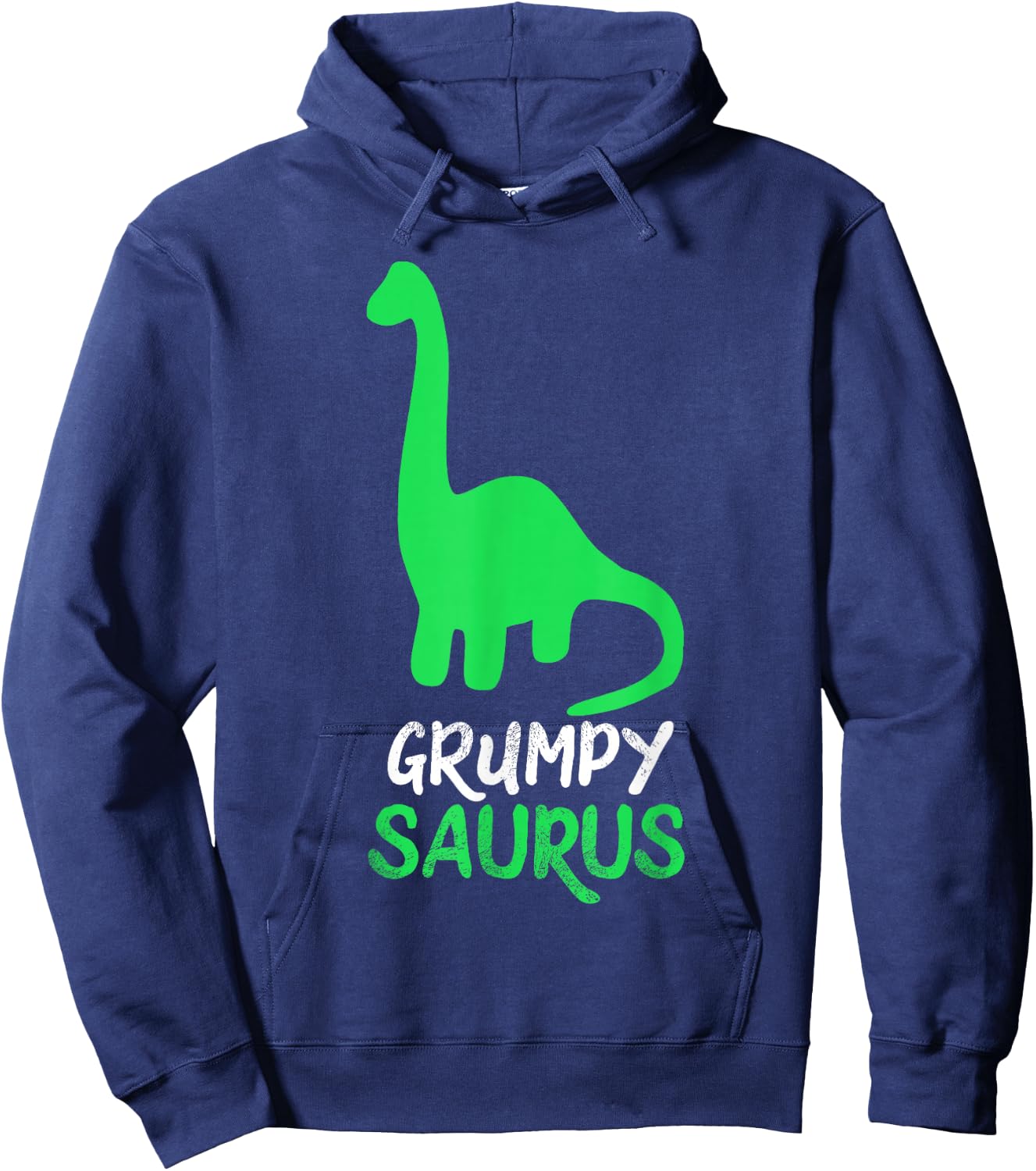 Grumpy-Saurus Funny Dino Dinosaur GrumpySaurus Hoodie - Hoodie | Navy