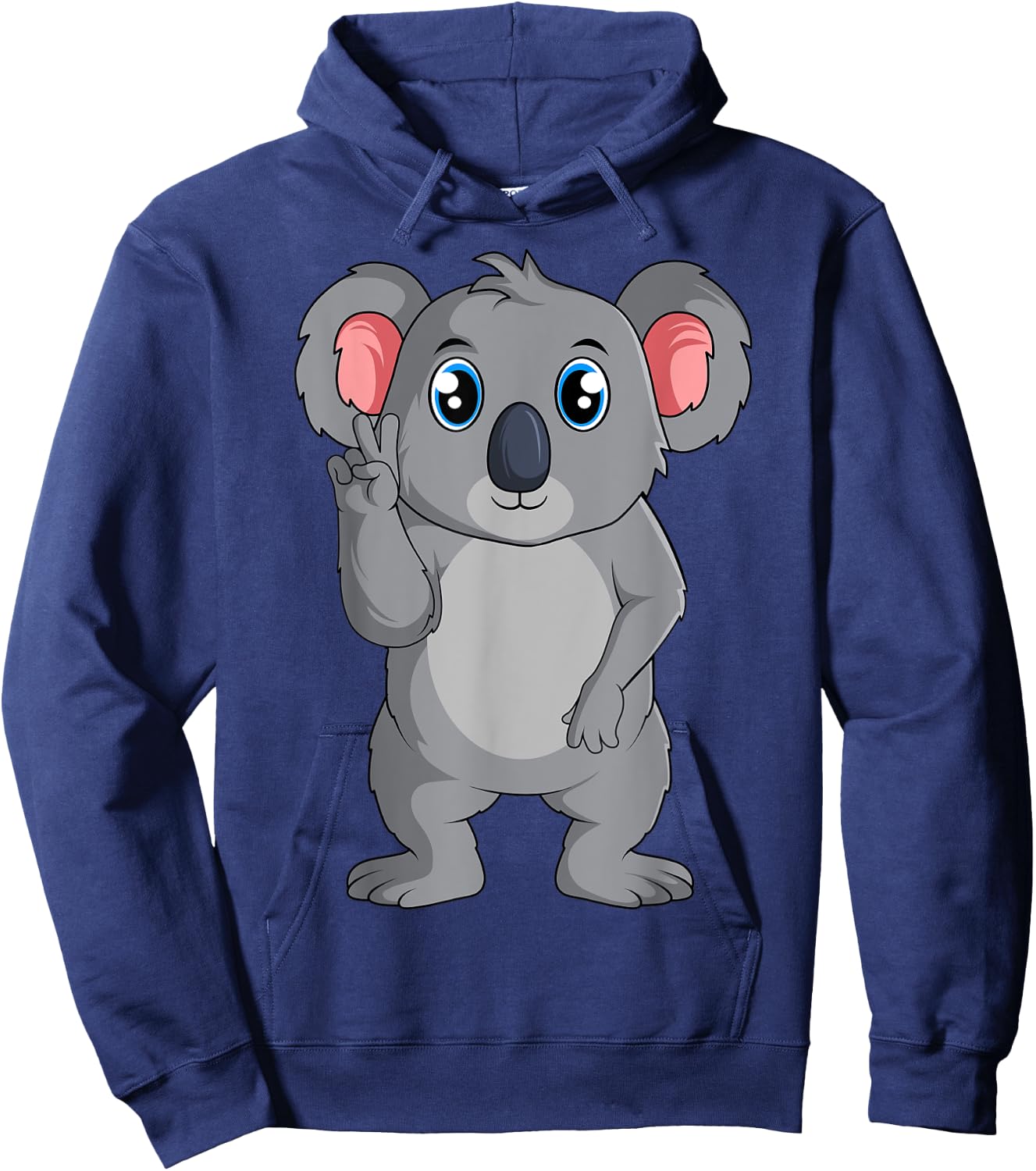 Koala Girls Boys Women Kids Hoodie - Hoodie | Navy