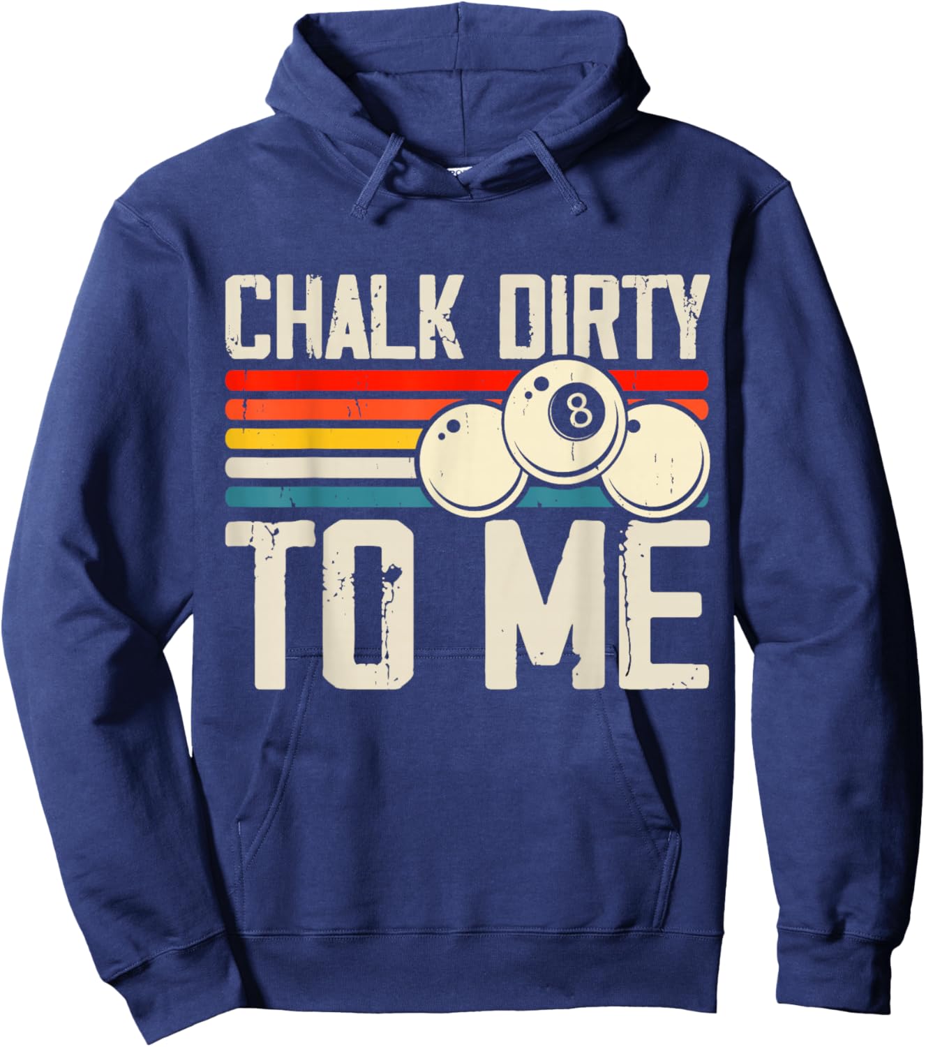 Chalk Dirty To Me Hoodie - Hoodie | Navy