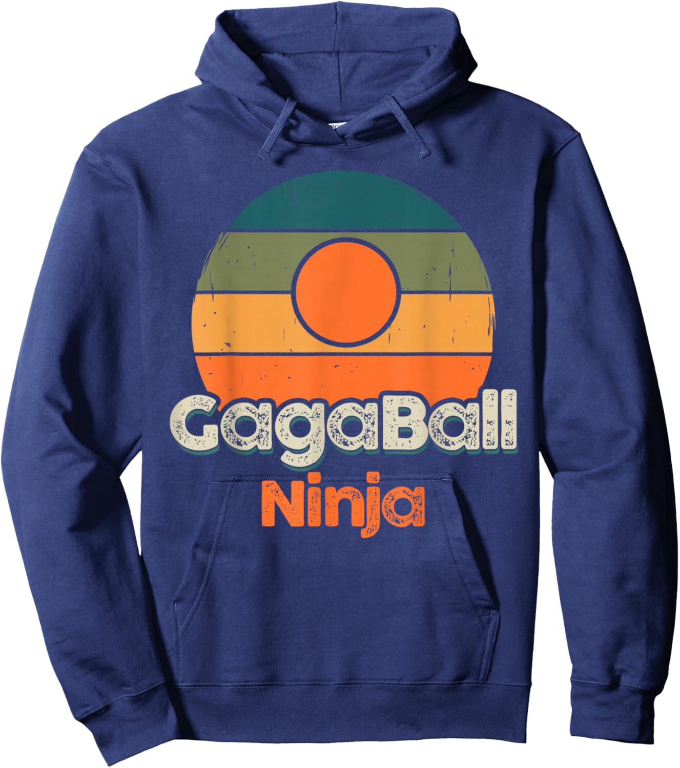 Gaga Balls Funny Dodgeball Sports Boys Girls Gaga Ball Hoodie - Hoodie | Navy