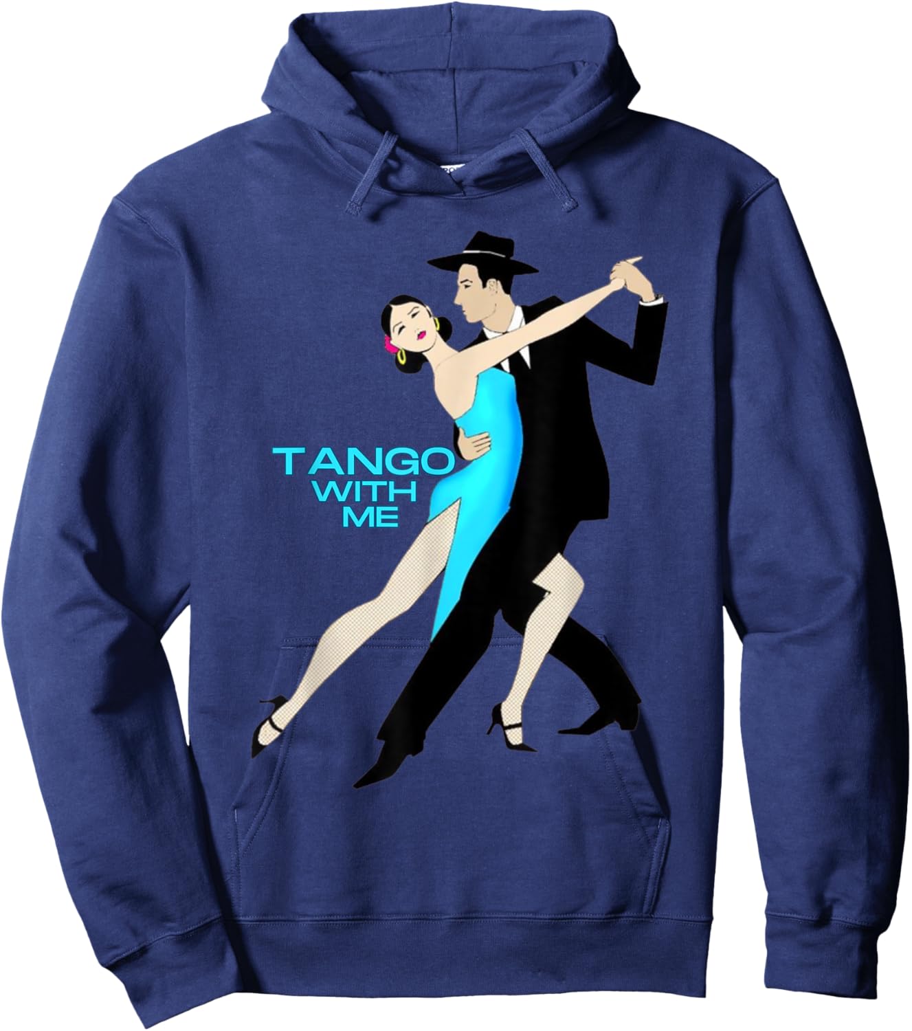 TANGO. It Takes Two To Tango. Hoodie - Hoodie | Navy