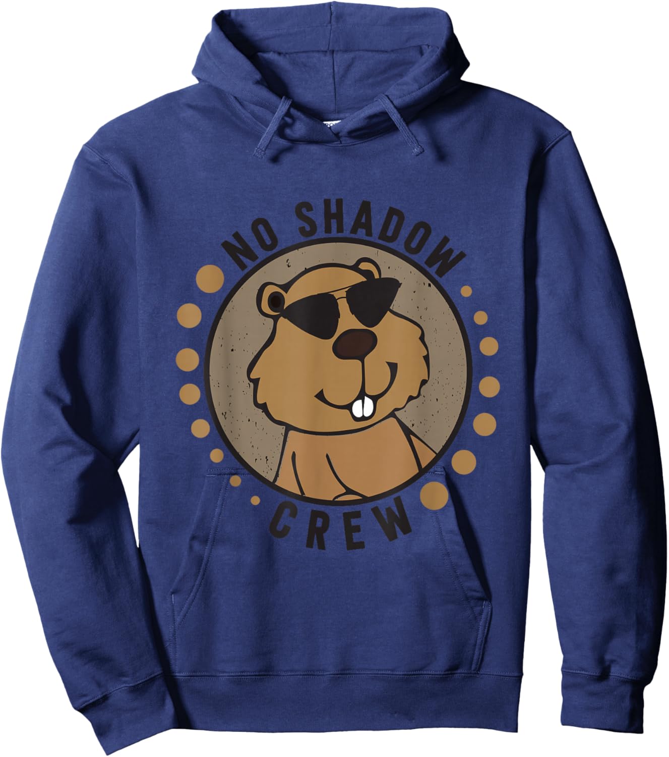 Team No Shadow Crew Groundhog Day 2026 Hoodie - Hoodie | Navy