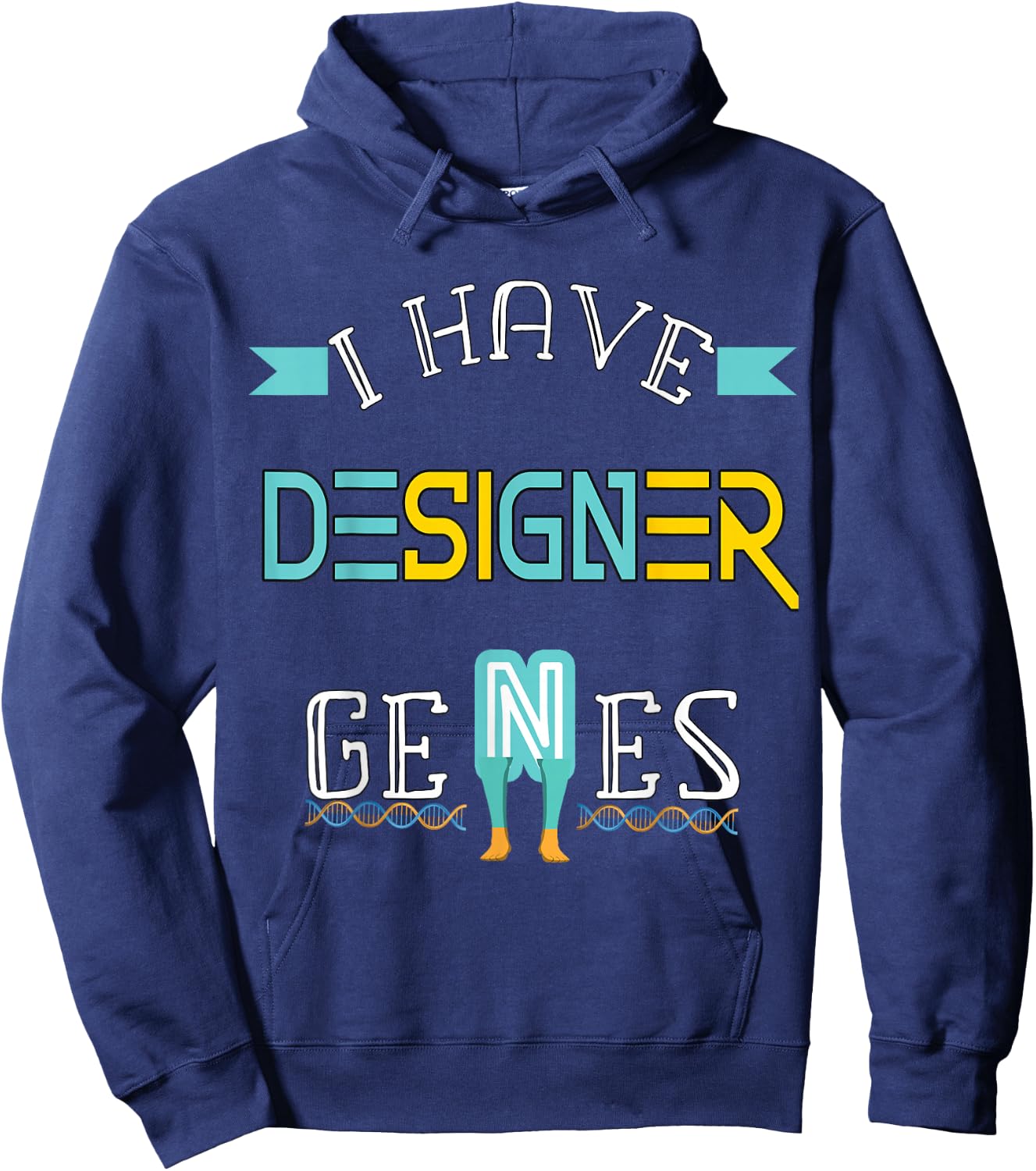 Down Syndrome Gift Teens Teenage Girls Boys DS Awareness Hoodie - Hoodie | Navy