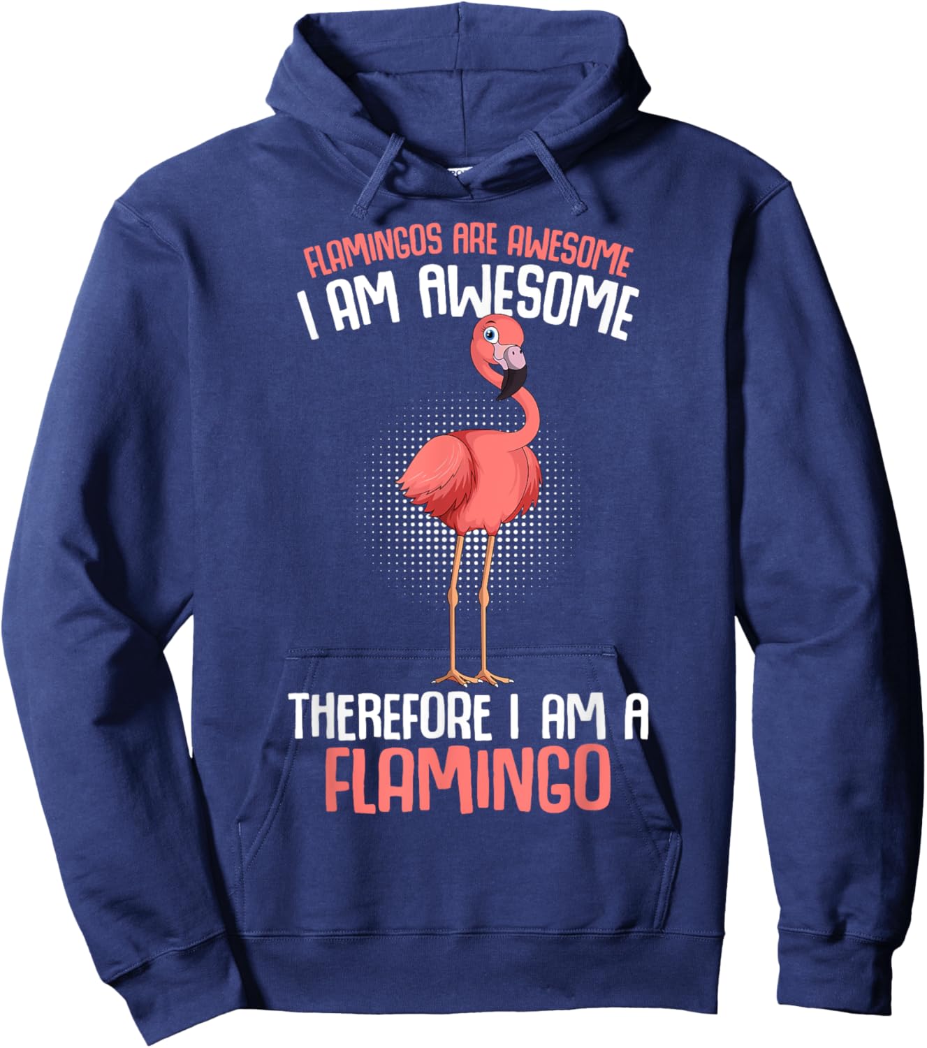 Flamingo Kids Girls Women Flamingo Hoodie - Hoodie | Navy