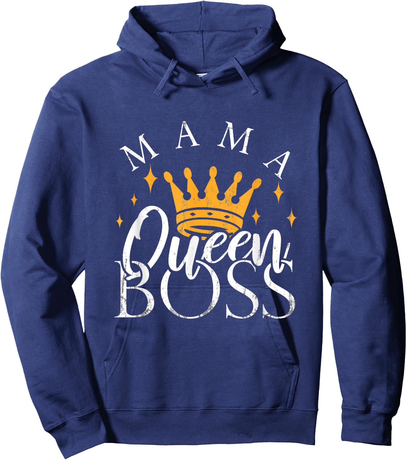 Boss Mommy Shirt Funny Mothers Day Gift Mama Queen Perfect Hoodie - Hoodie | Navy