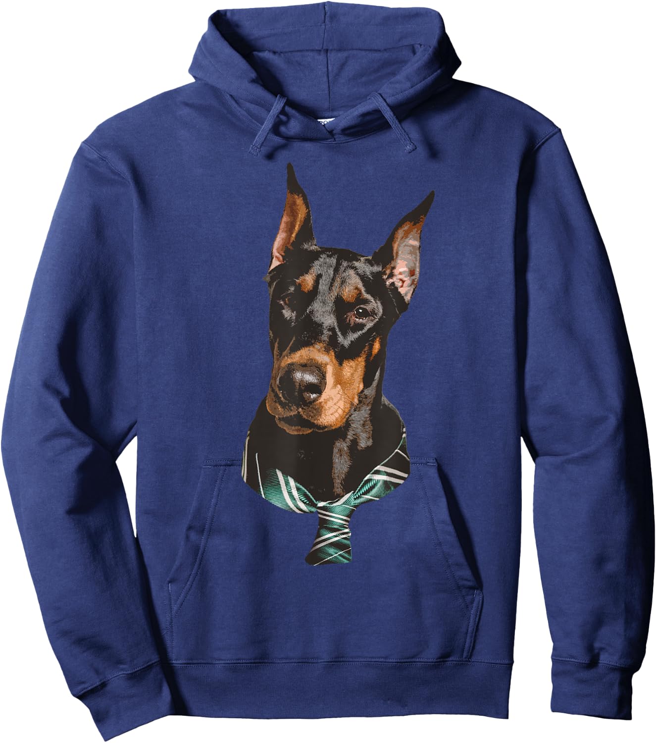 Funny Doberman Design Women Kids Dog Doberman Lovers Hoodie - Hoodie | Navy