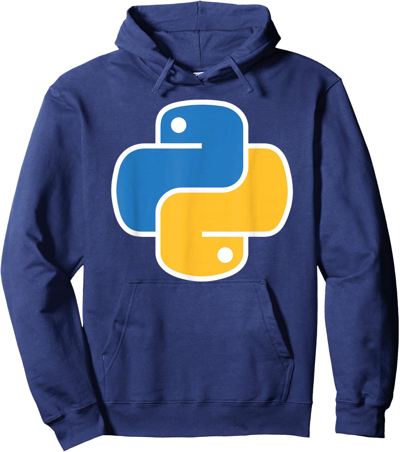 Python Programming Language, Software Code Computer Science Hoodie - Hoodie | Navy
