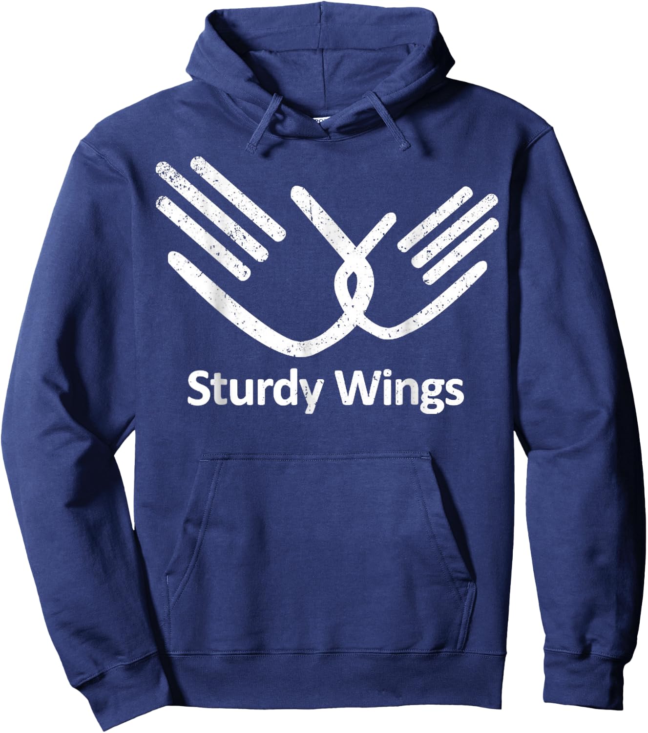 Vintage Sturdy Wings Hoodie - Hoodie | Navy
