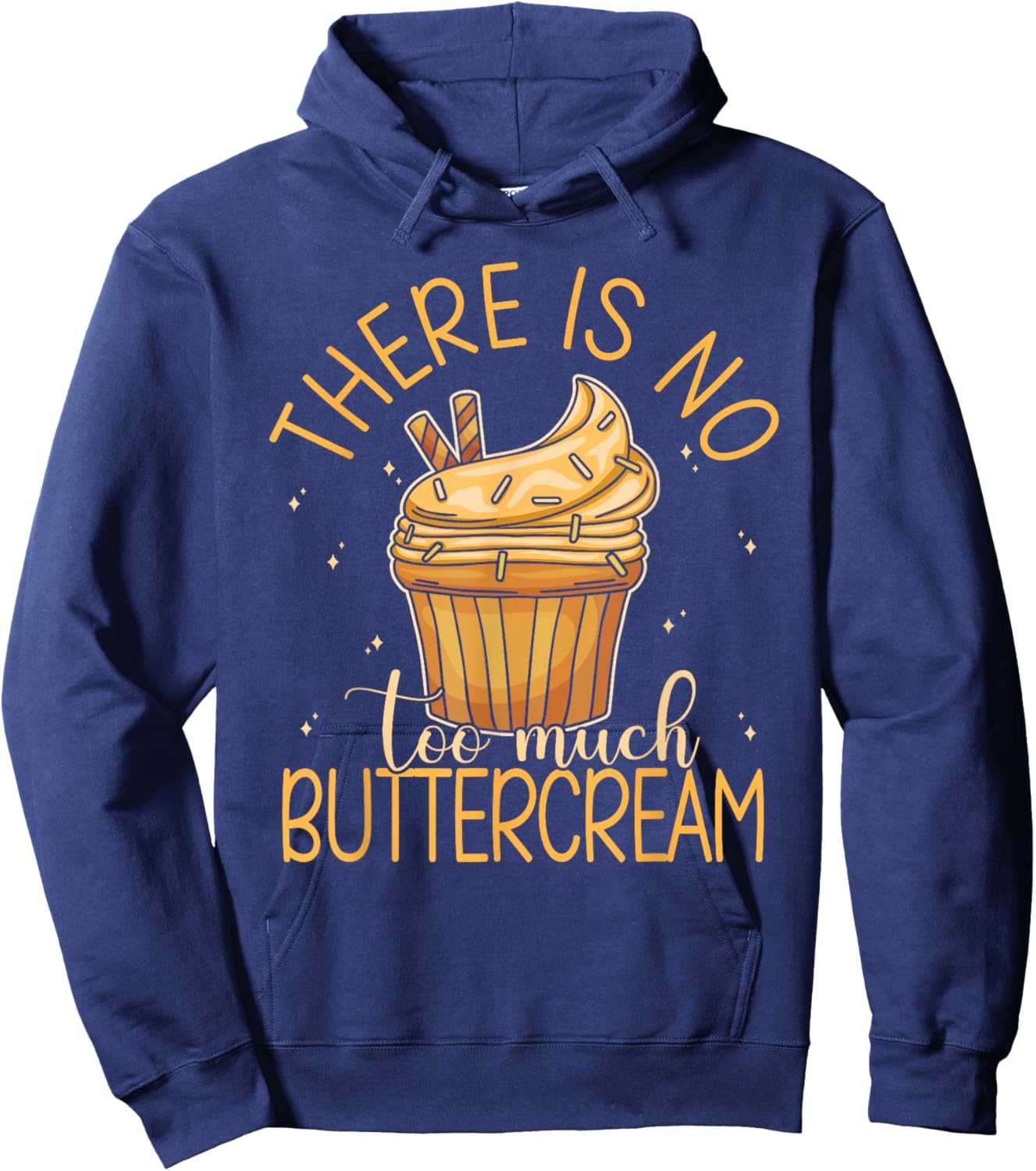 Buttercream Cupcake Hoodie - Hoodie | Navy