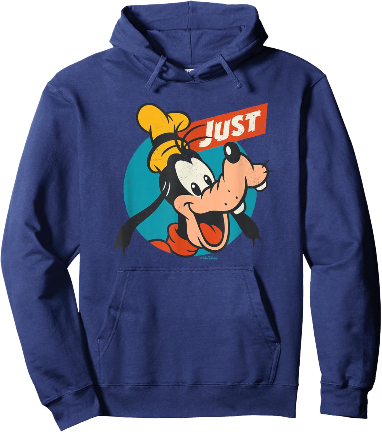 Disney Just Goofy Vintage Classics Retro Funny Hoodie - Hoodie | Navy