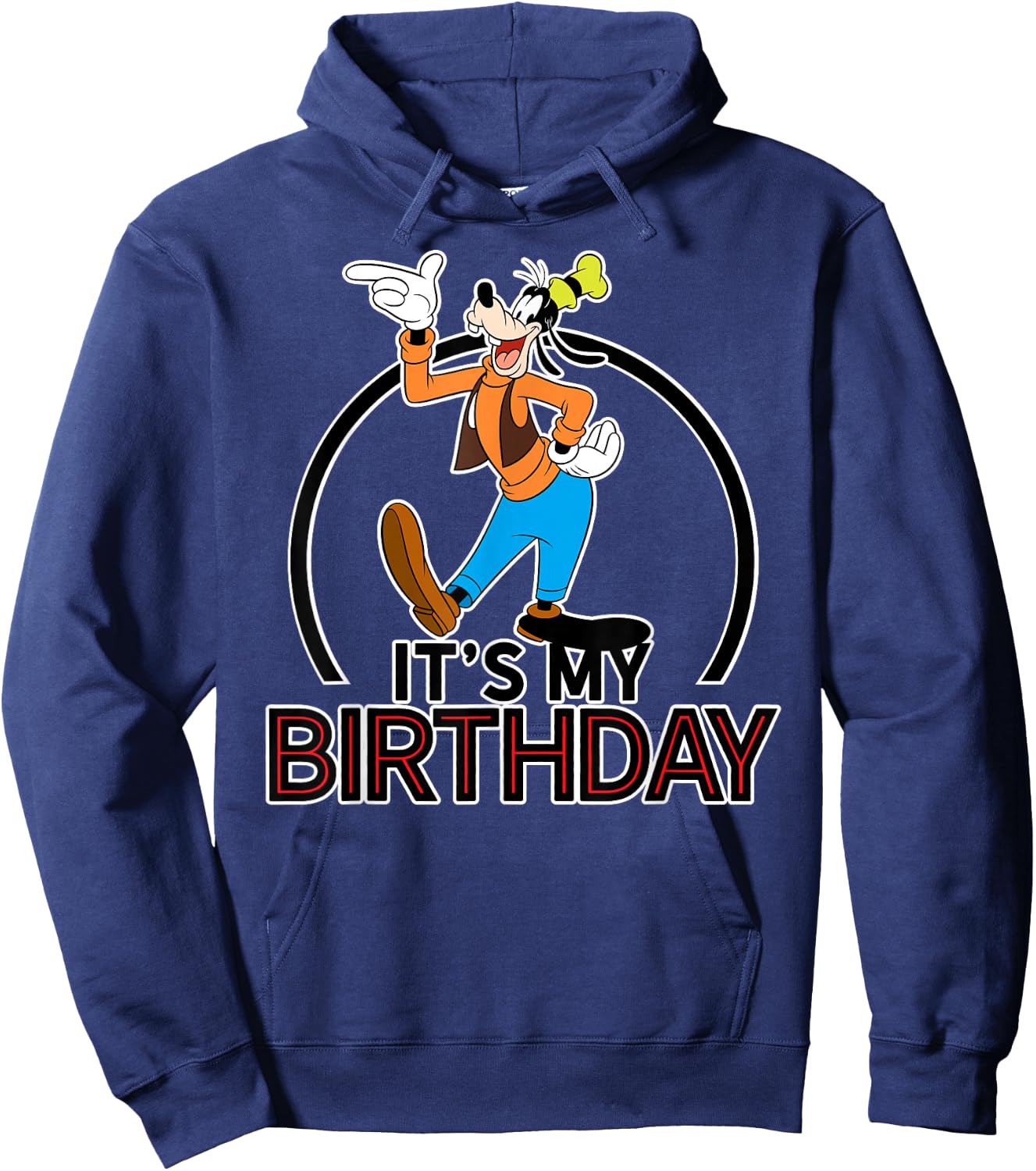 Disney - Goofy Birthday Hoodie - Hoodie | Navy