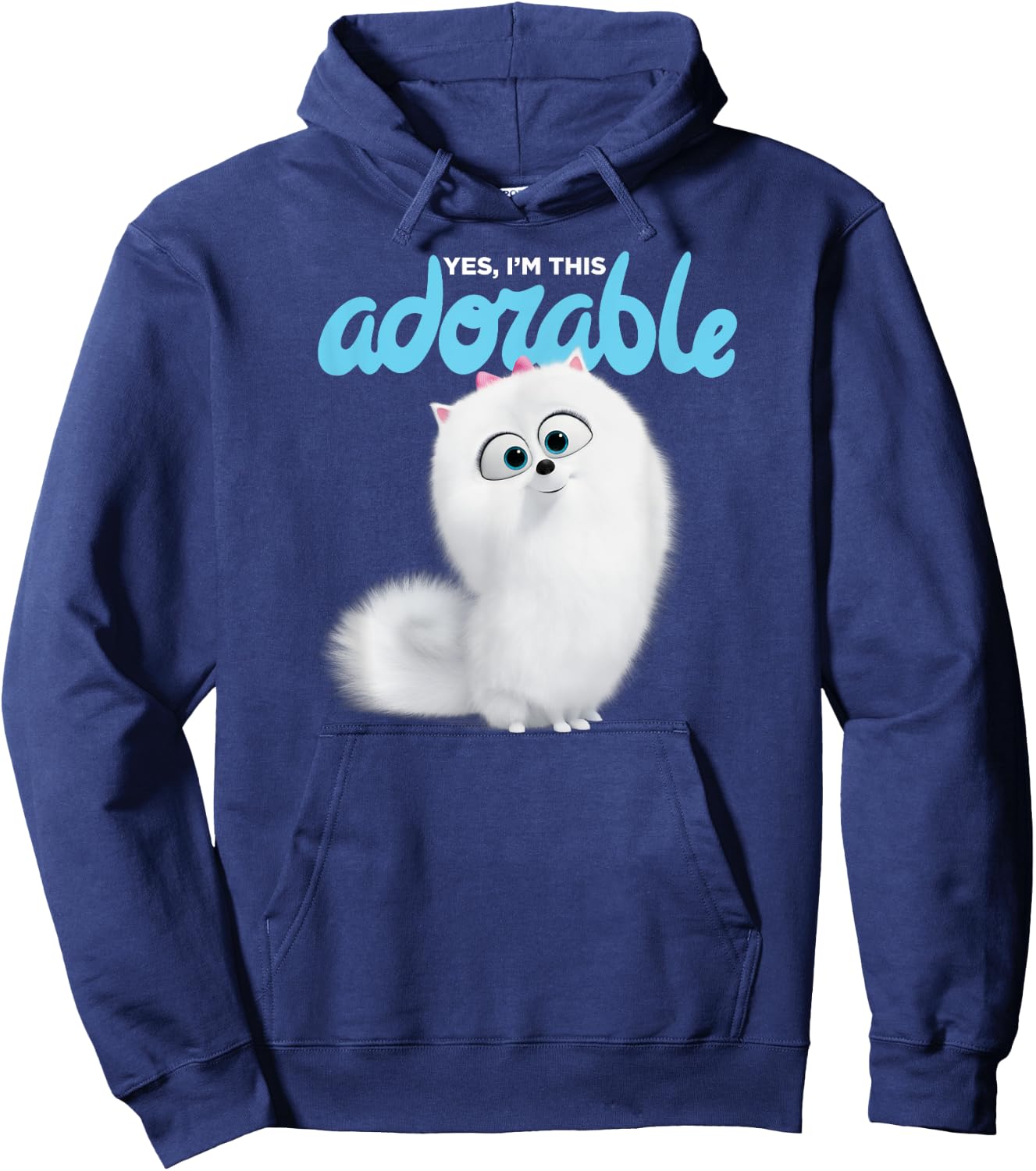 The Secret Life of Pets 2 Gidget Yes I'm This Adorable Hoodie - Hoodie | Navy