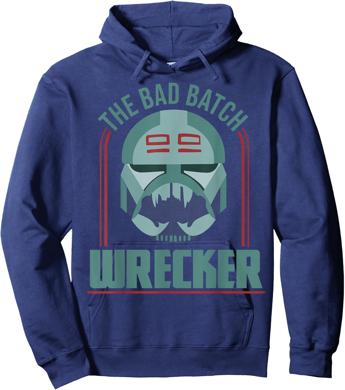 Star Wars: The Clone Wars The Bad Batch Wrecker Hoodie - Hoodie | Navy