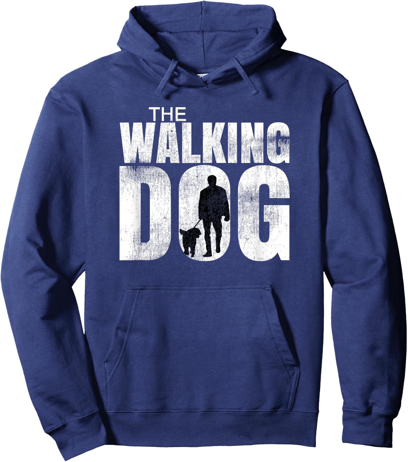 Funny The Walking Dog Dead Dog Walking Gift Women Kids Hoodie - Hoodie | Navy