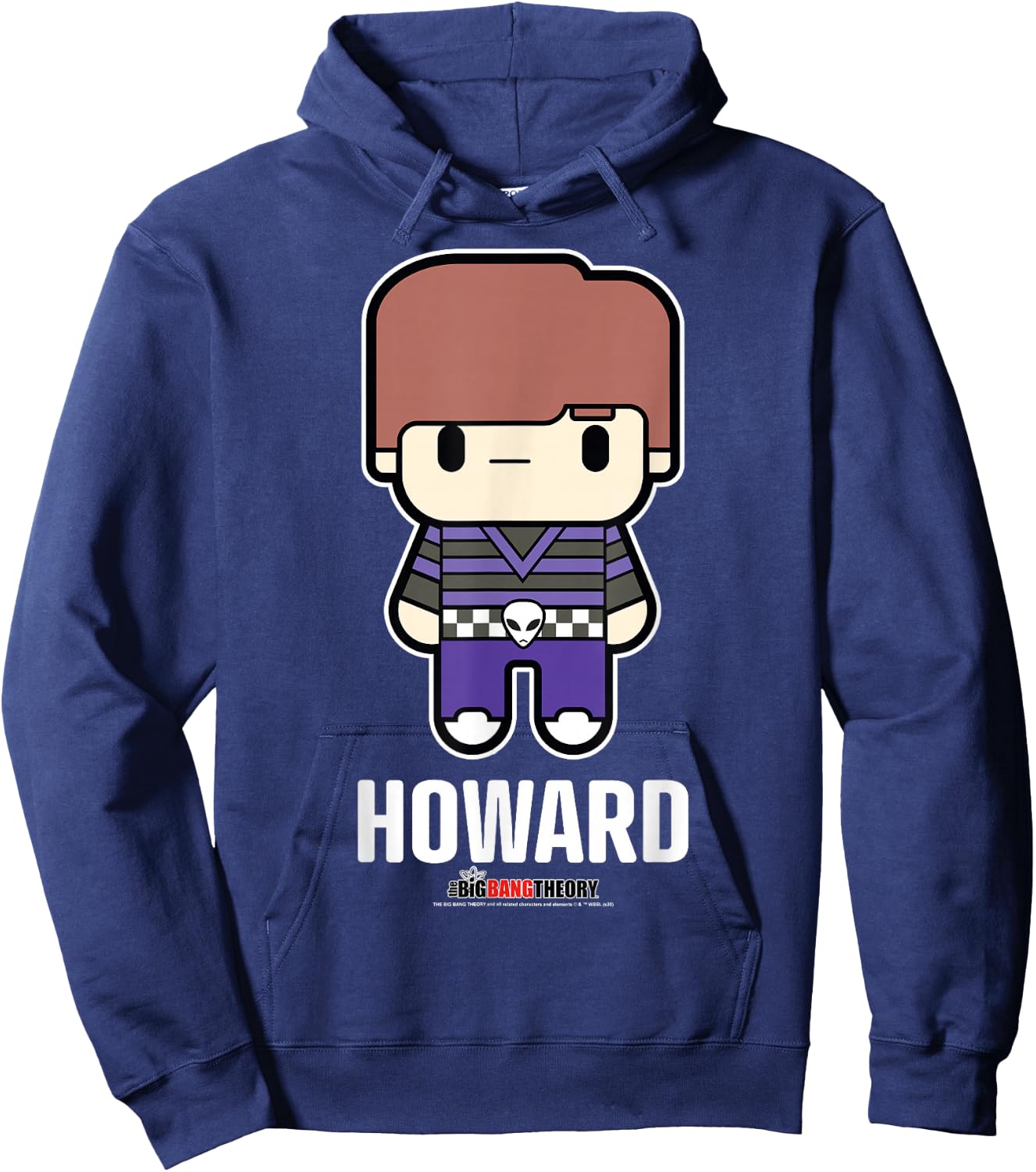 The Big Bang Theory Chibi Howard Hoodie - Hoodie | Navy