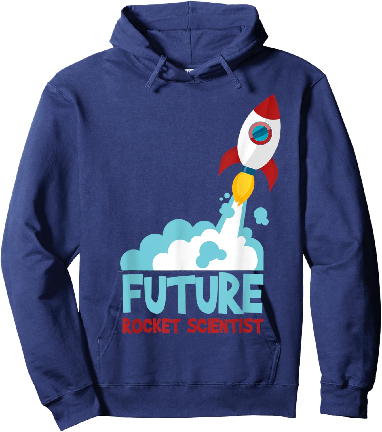 Future Scientist Science Rocket Ship Kids Gift Astronaut Hoodie - Hoodie | Navy