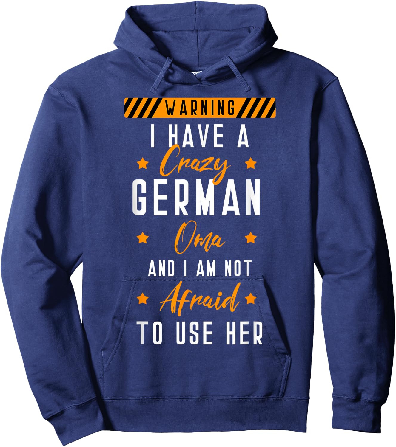 German Oma Deutschland Grandmother Germany Grandchildren Hoodie - Hoodie | Navy