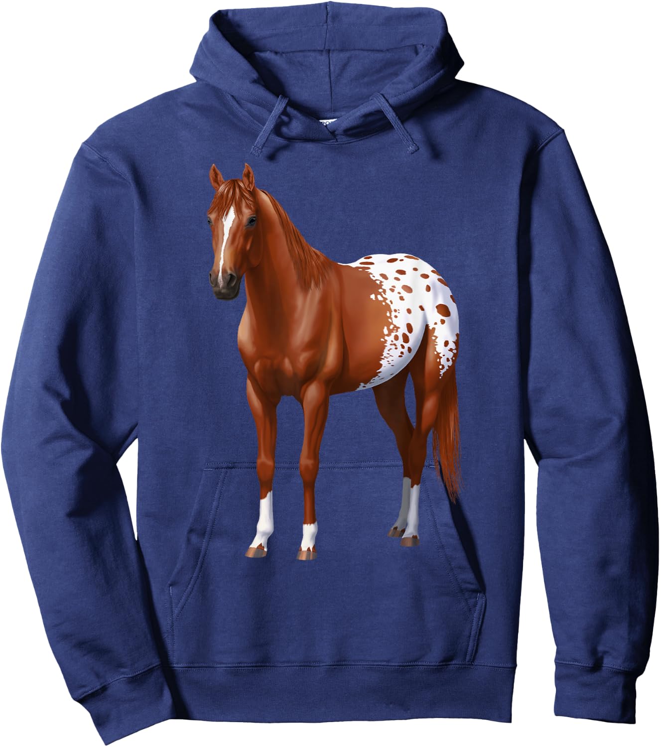 Chestnut Sorrel Blanket Appaloosa Horse Lover Gift Hoodie - Hoodie | Navy
