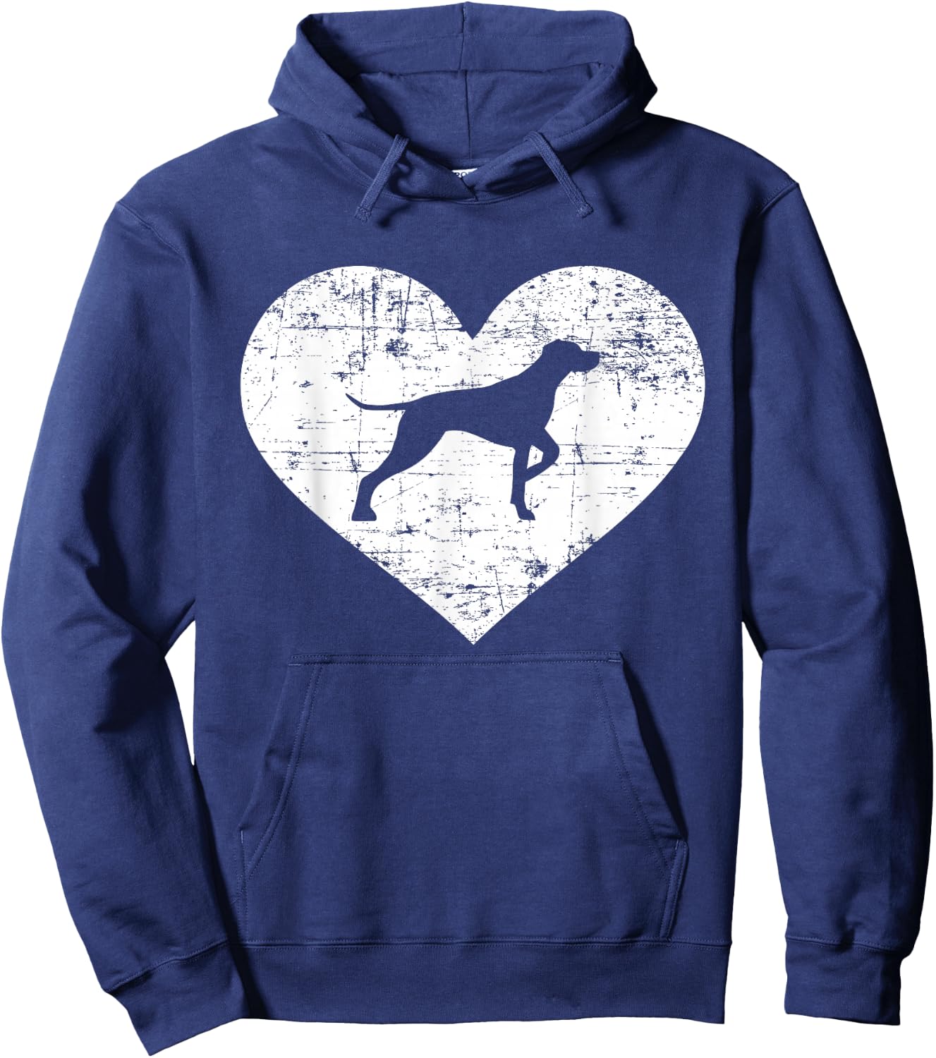 German Shorthaired Pointer heart Hoodie - Hoodie | Navy