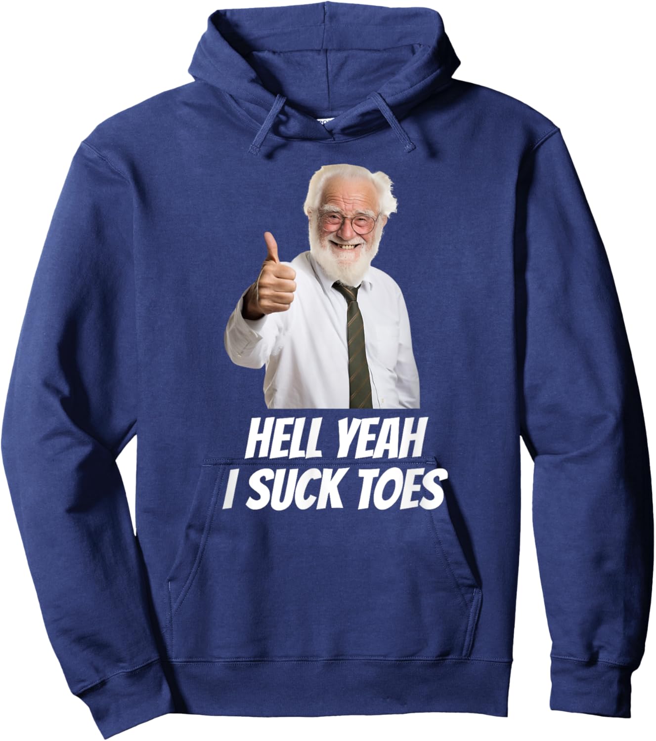 Adult Humor Airport Exchange Swap Men Women -Adults Black Modern Lightweight Classic Fit Short Sleeve Hell Yeah I Suck Toes Funny Embarrassing Inappropriate Hoodie - Hoodie | Navy