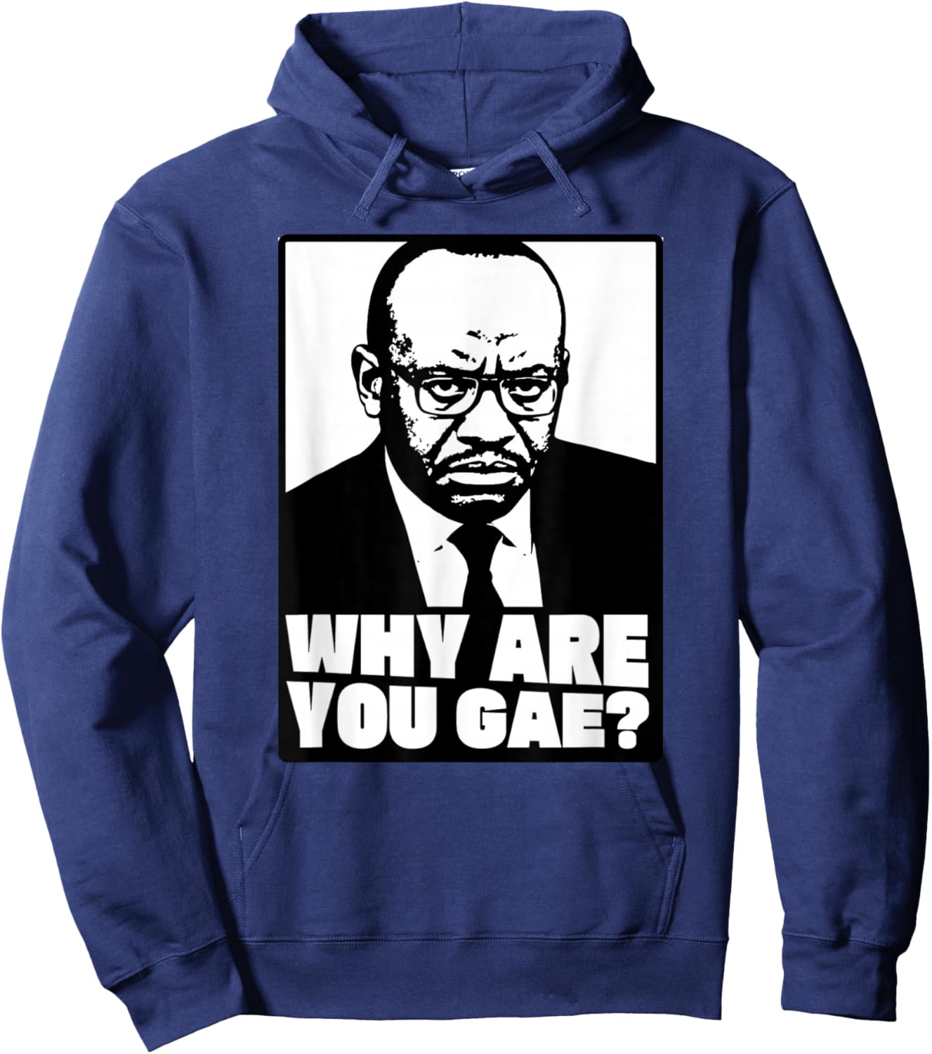 Why are You Gay - Meme Hoodie - Hoodie | Navy