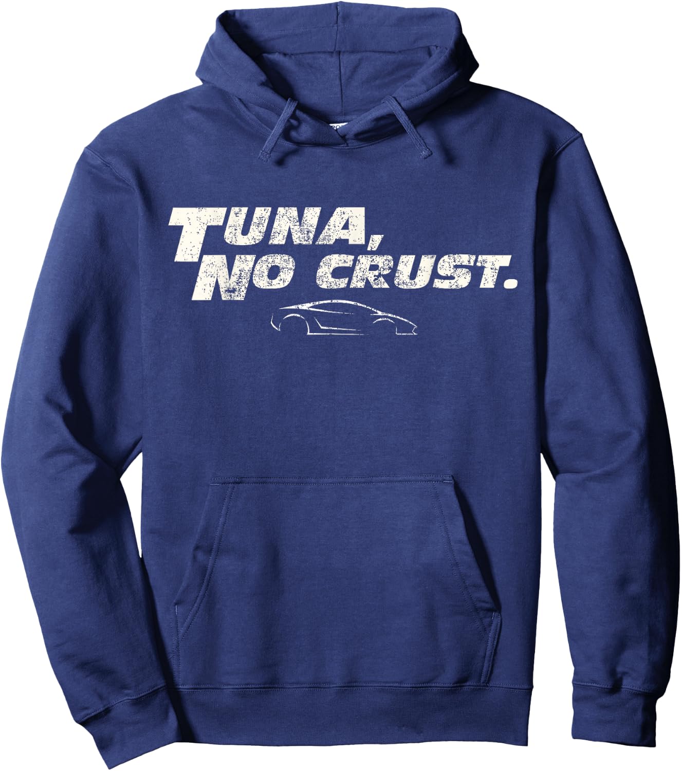 Fast Car Quote Tuna No Crust Gift Small Hoodie - Hoodie | Navy