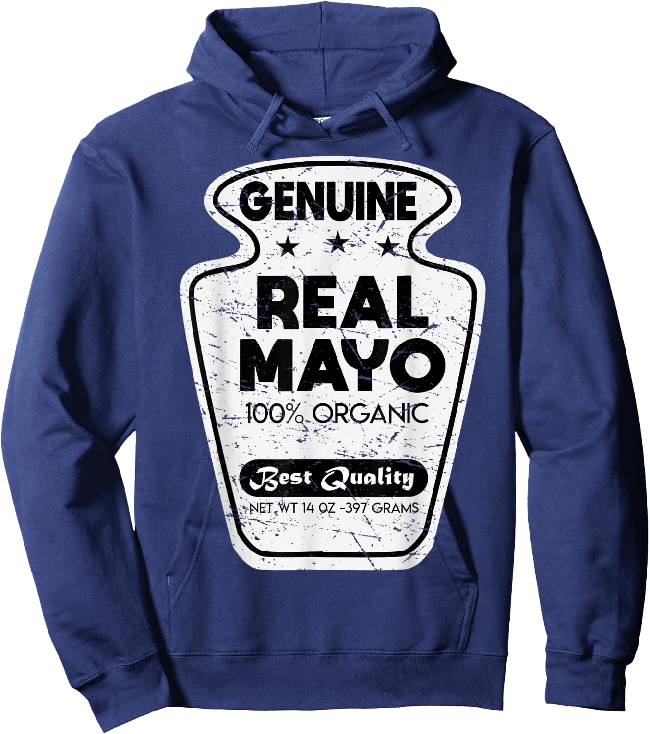 Condiment Mayo Mayonnaise Costume Vintage Halloween Gifts Hoodie - Hoodie | Navy
