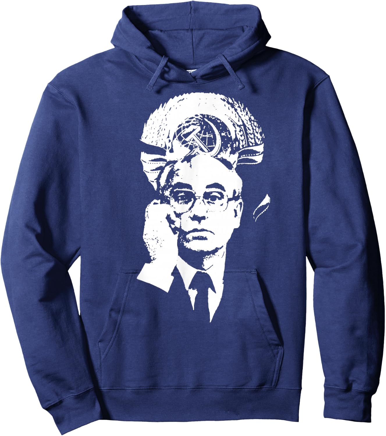 Gorbachev Retro Vintage Soviet SOVI8 Hoodie - Hoodie | Navy