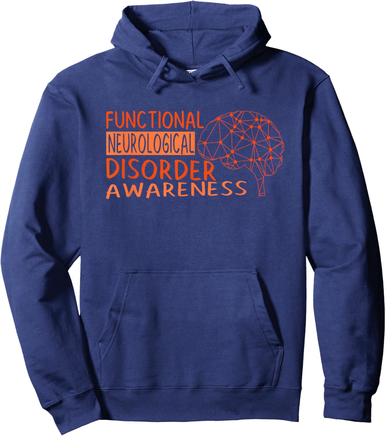 Functional Neurological Disorder Awareness Hoodie - Hoodie | Navy