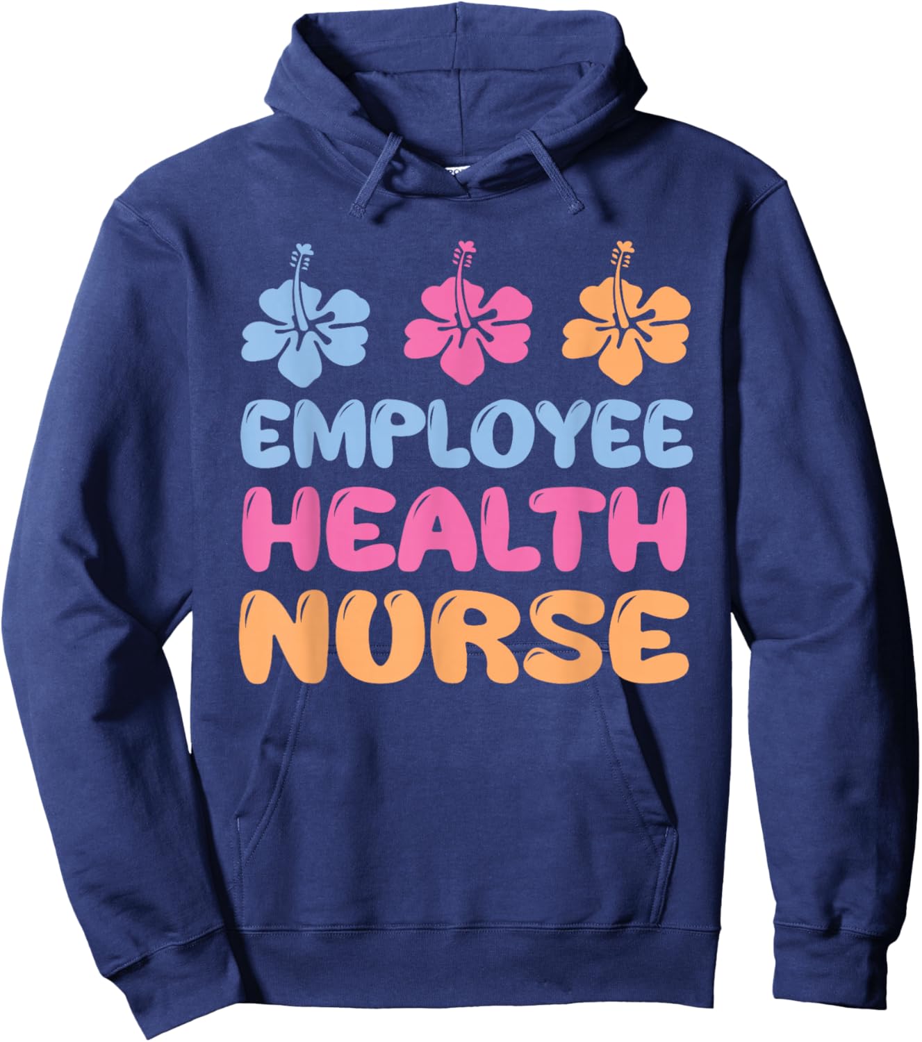 Beautiful Employee Health Nurse Wear Occupational Medicine Hoodie - Hoodie | Navy